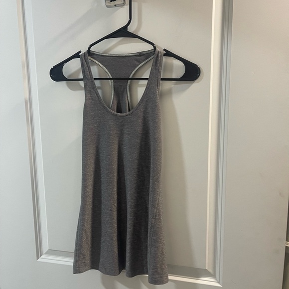 lululemon athletica Tops - Flawed Lululemon Gray Women's Racerback Tank Top PTP 14 Good Condition Size XS/S